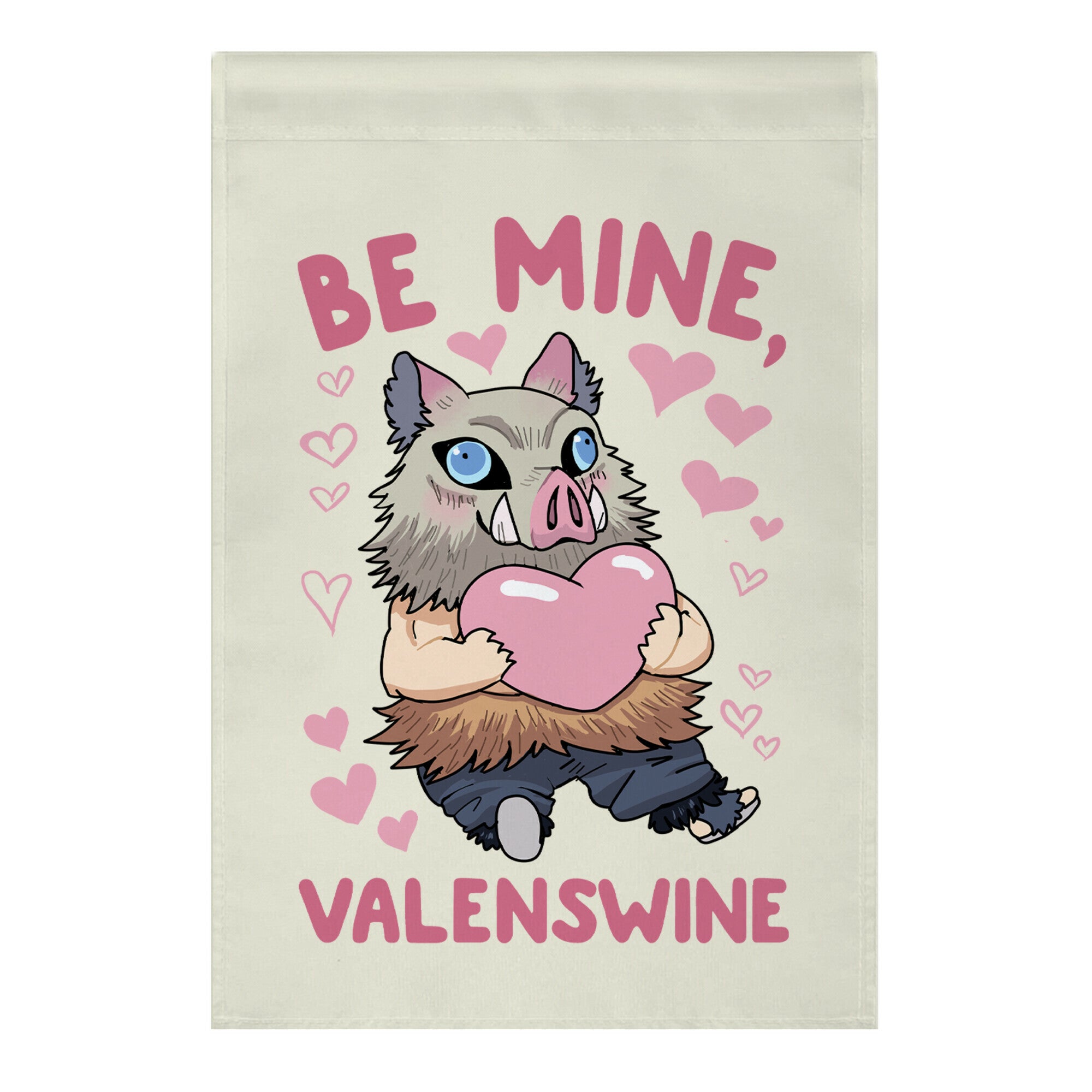 Be Mine, Valenswine Garden Flag